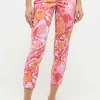 Hose Ornella mit Blumen-Print