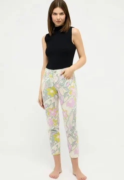 Hose Ornella mit Blumen-Print