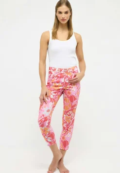 Hose Ornella mit Blumen-Print