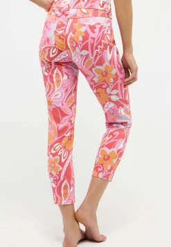 Hose Ornella mit Blumen-Print