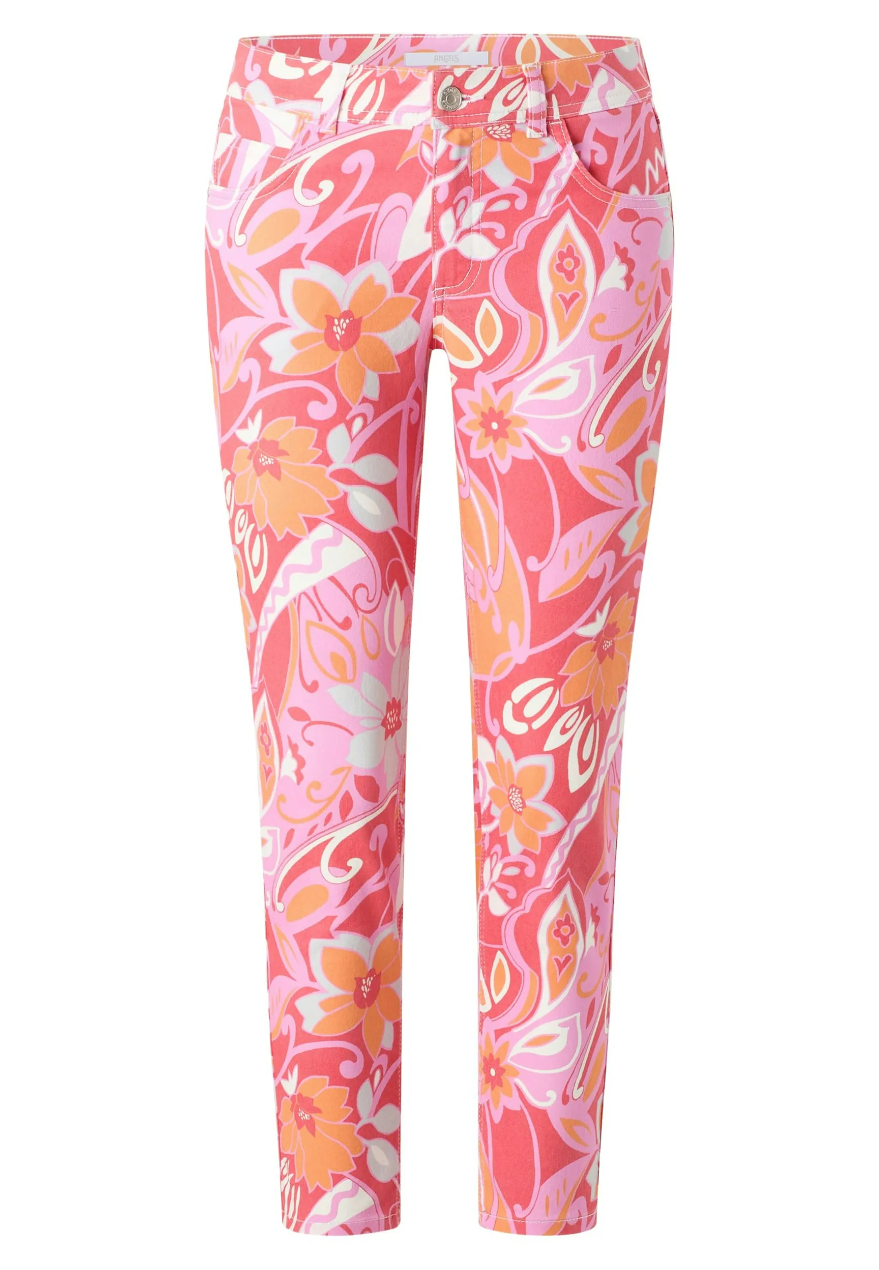 Hose Ornella mit Blumen-Print