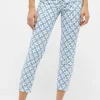 Hose Ornella mit floralem Print