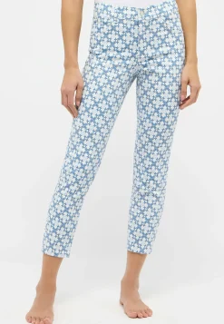 Hose Ornella mit floralem Print