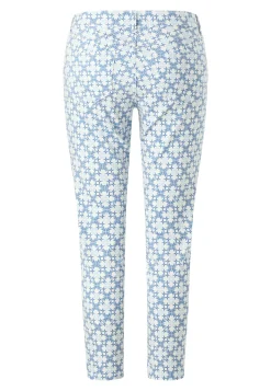 Hose Ornella mit floralem Print