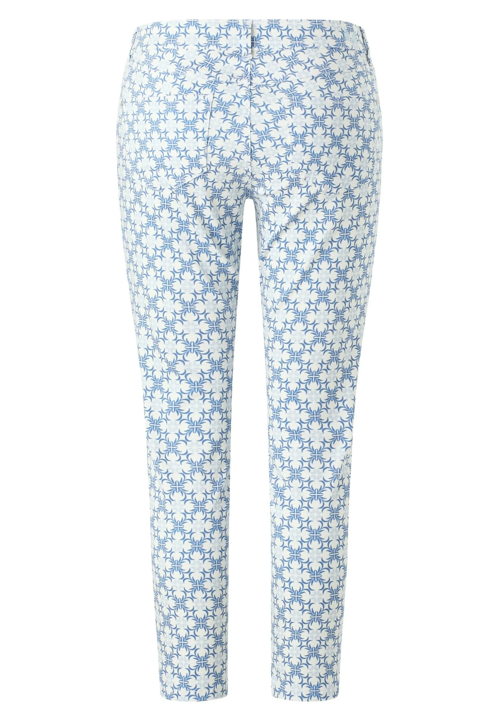 Hose Ornella mit floralem Print
