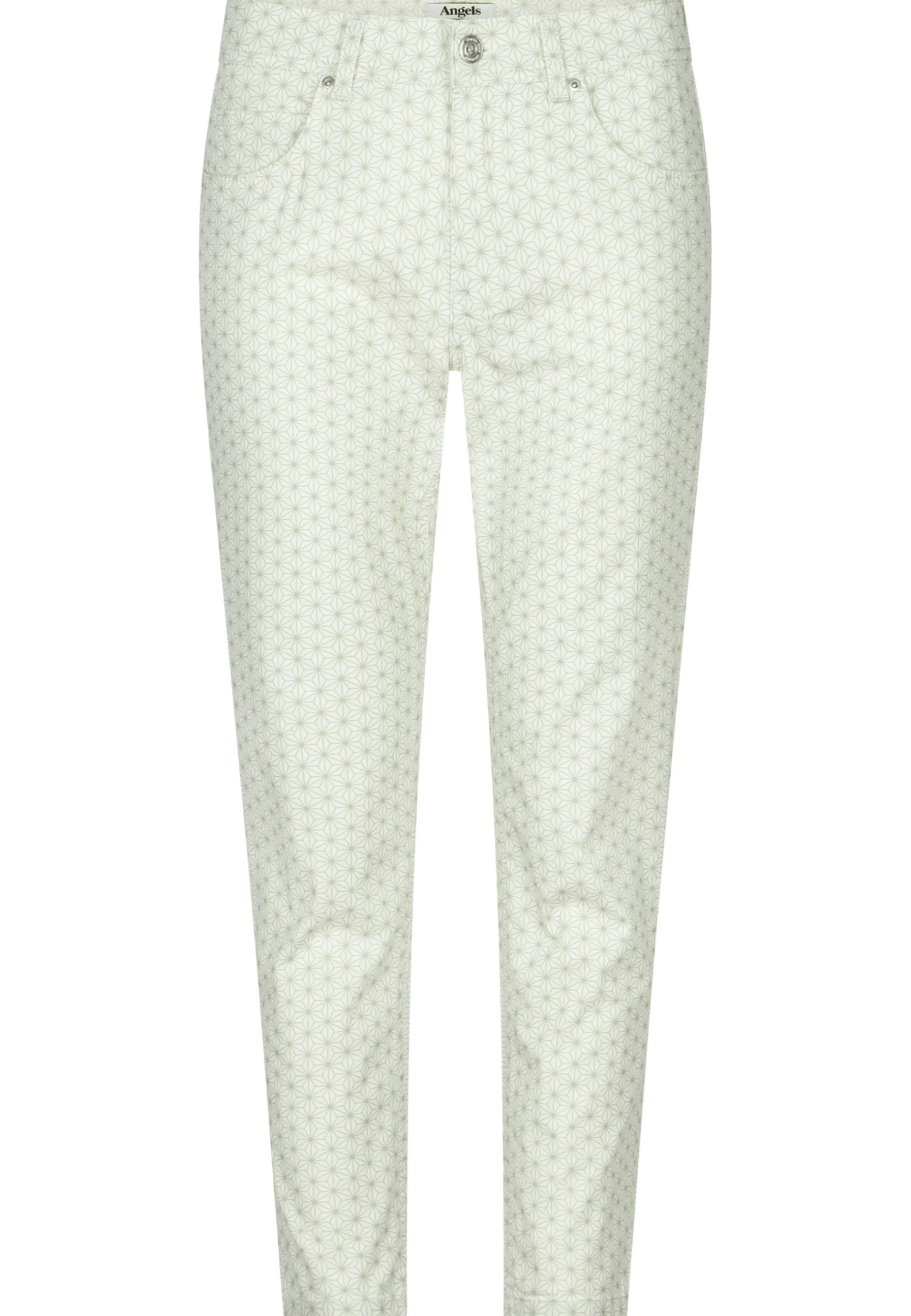 Hose Ornella mit grafischem Print