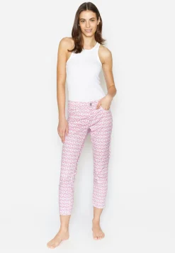 Hose Ornella mit Retro Print
