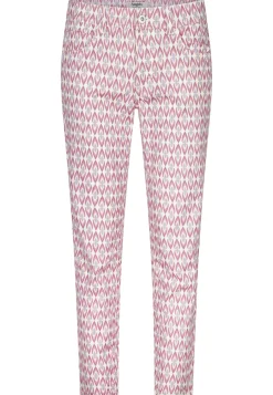 Hose Ornella mit Retro Print