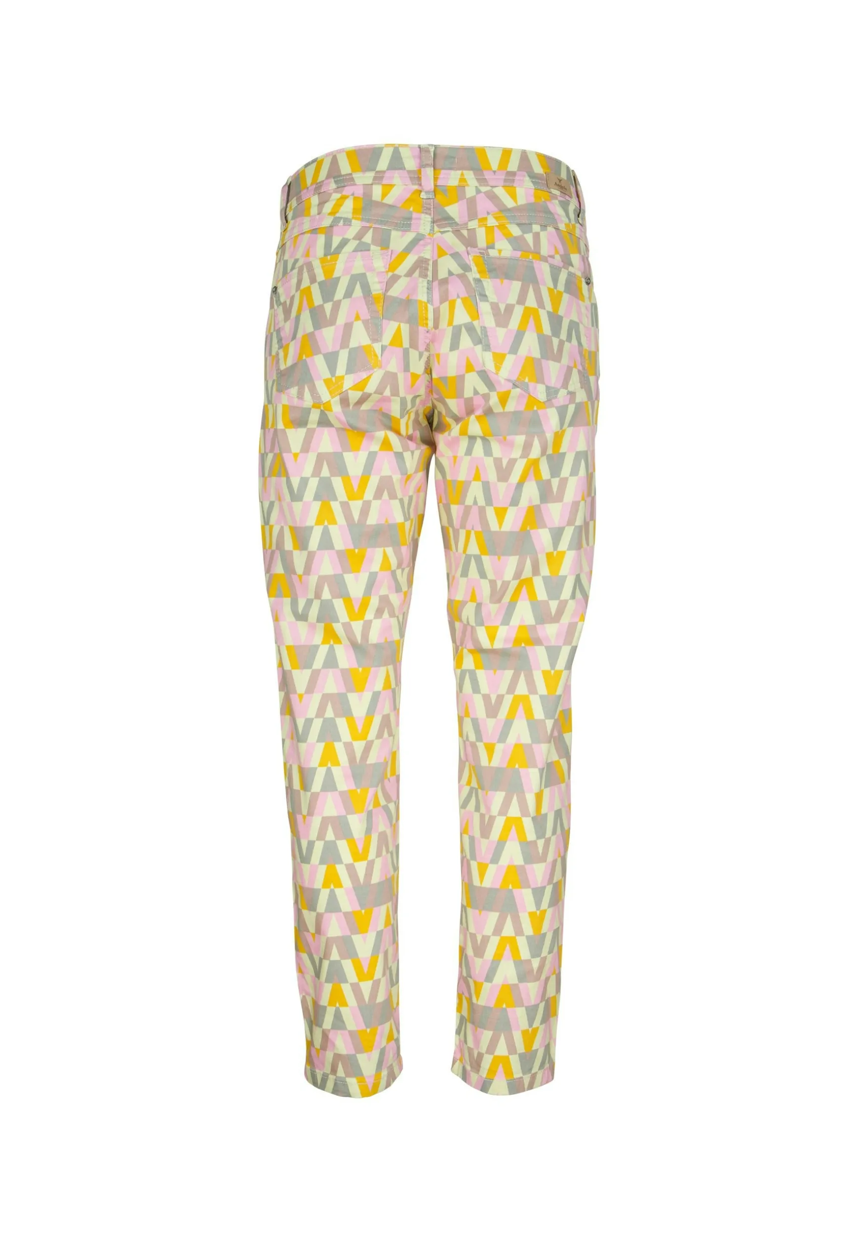 Hose Ornella mit Retro-Print