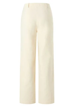 Hose Pocket Wide Legs mit Front-Naht