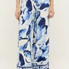 Hose Pure Palazzo mit floralem Muster