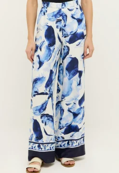 Hose Pure Palazzo mit floralem Muster