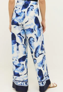 Hose Pure Palazzo mit floralem Muster