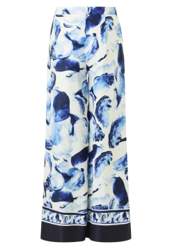 Hose Pure Palazzo mit floralem Muster