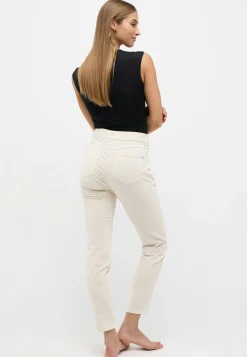 Hose Slim mit Samtstoff