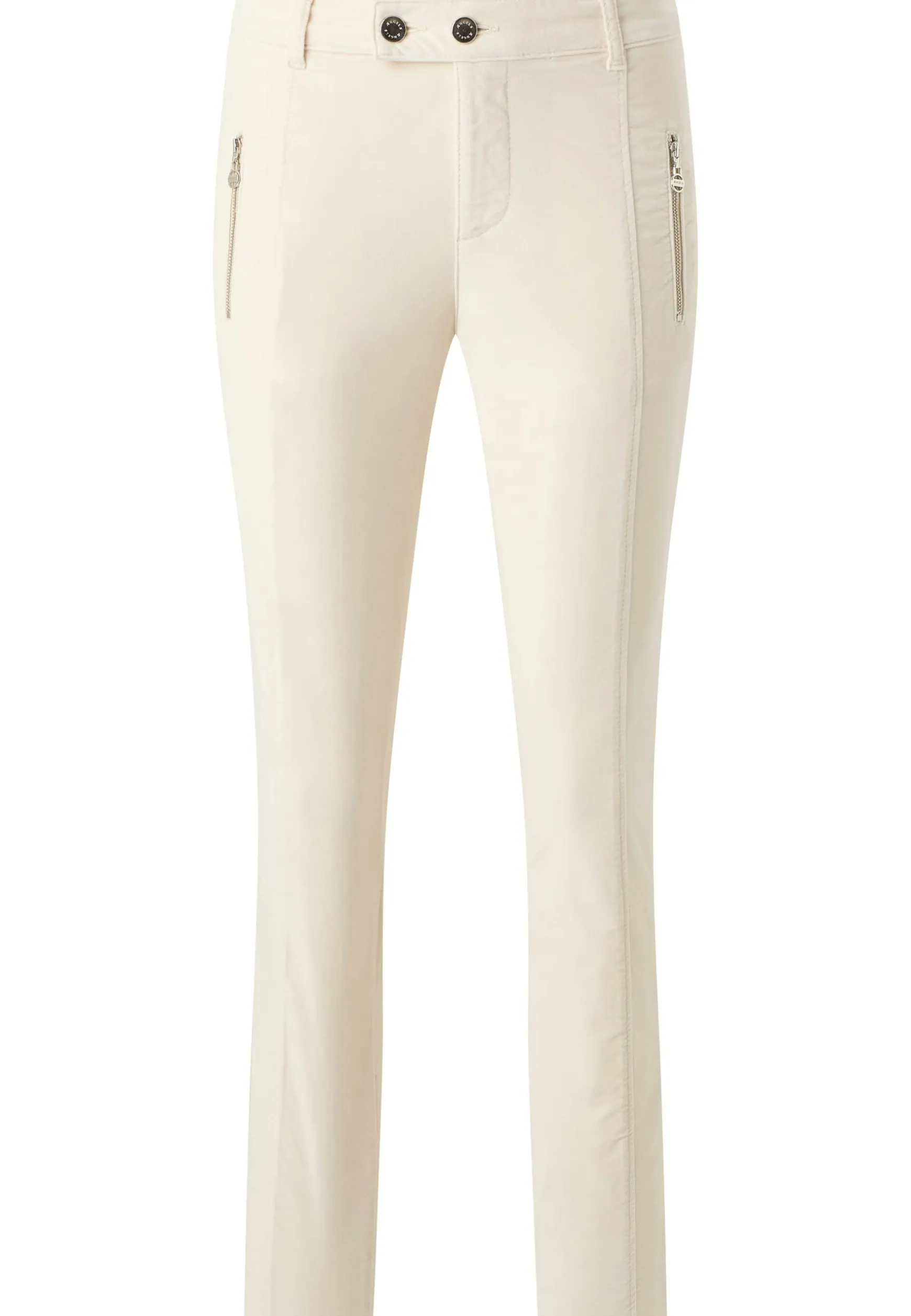 Hose Slim mit Samtstoff