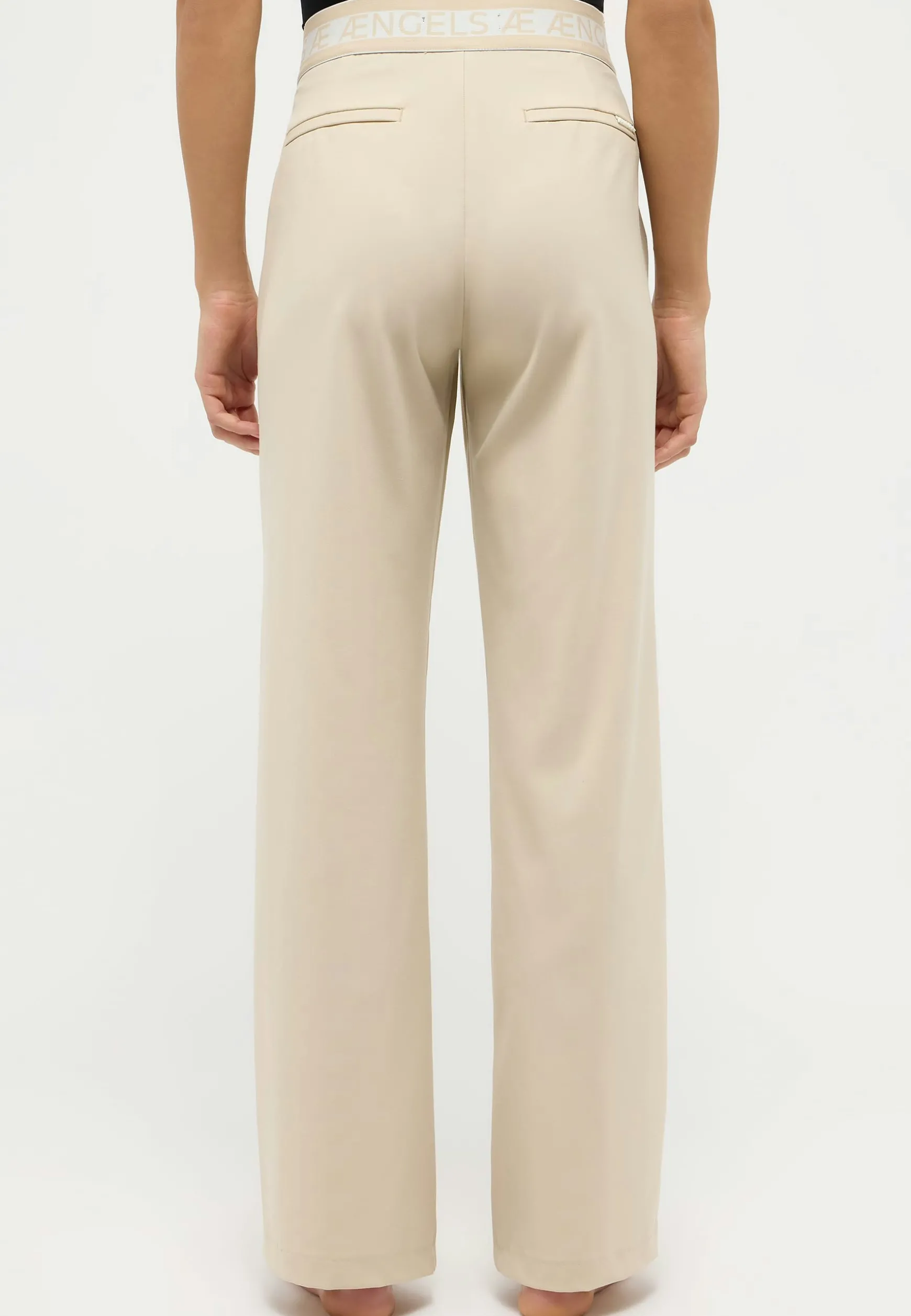 Hose Sporty Wide Leg mit Stretch-Bund