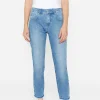 Jeans Boyfriend mit Glitzersteinen