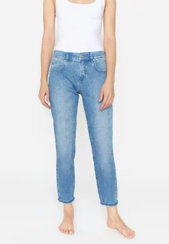 Jeans Boyfriend mit Glitzersteinen