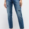 Jeans Boyfriend Sequin mit Pailletten