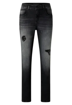 Jeans Boyfriend Sequin mit Pailletten