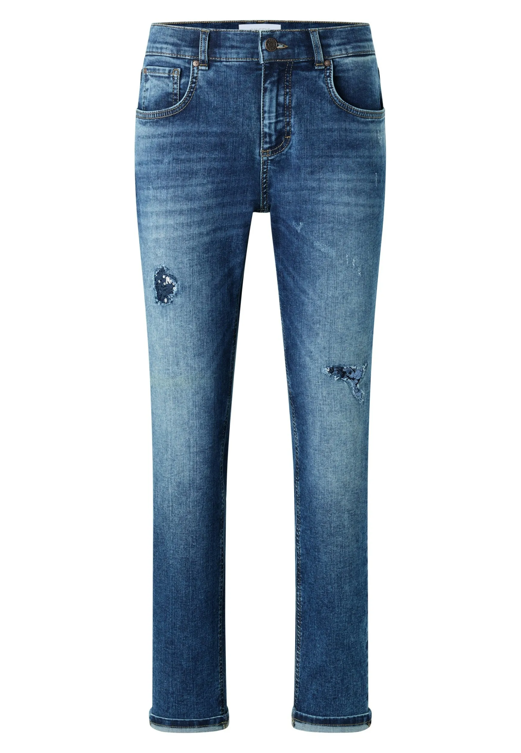 Jeans Boyfriend Sequin mit Pailletten