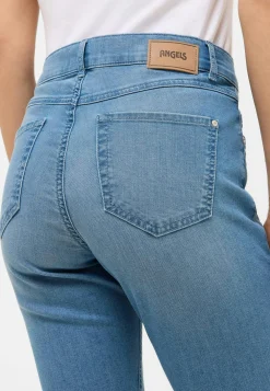 Jeans Capri TU mit Used-Look