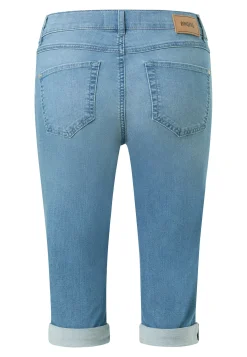 Jeans Capri TU mit Used-Look
