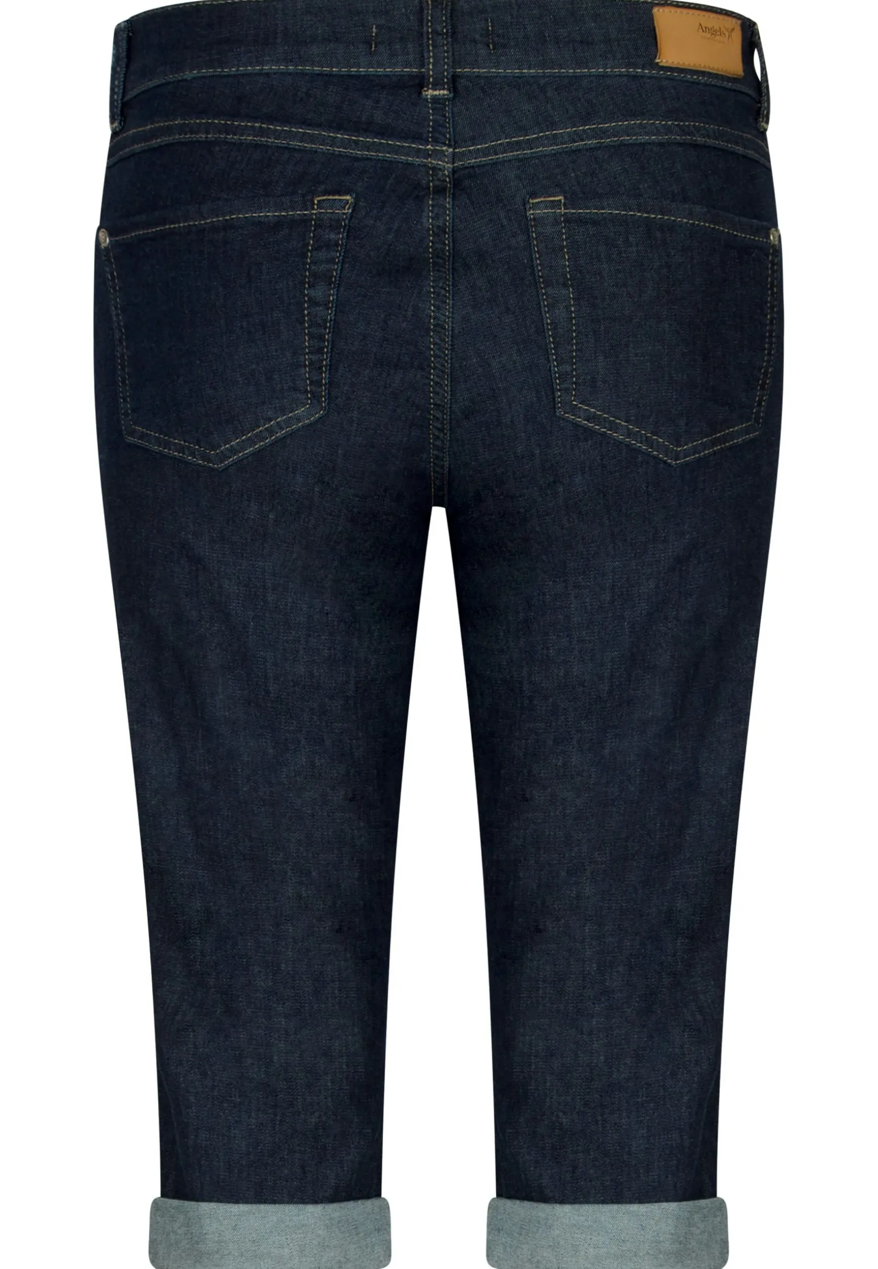 Jeans Capri TU mit Used-Look
