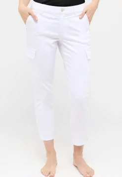 Jeans Cici Crop Slit Cargo