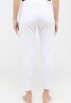 Jeans Cici Crop Slit Cargo