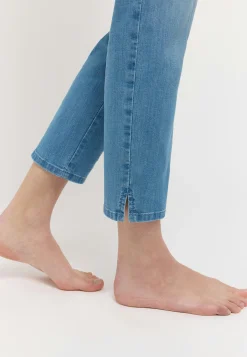 Jeans Cici Crop Slit Cargo