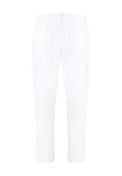 Jeans Cici Crop Slit Cargo