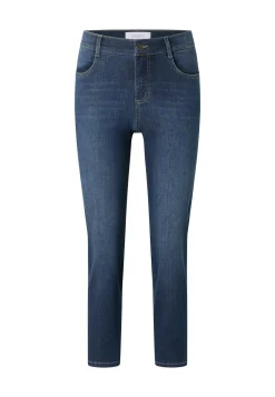 Jeans Cici Crop Slit mit Super Stretch Denim