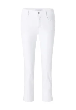 Jeans Cici Crop Slit Sparkle mit Strass