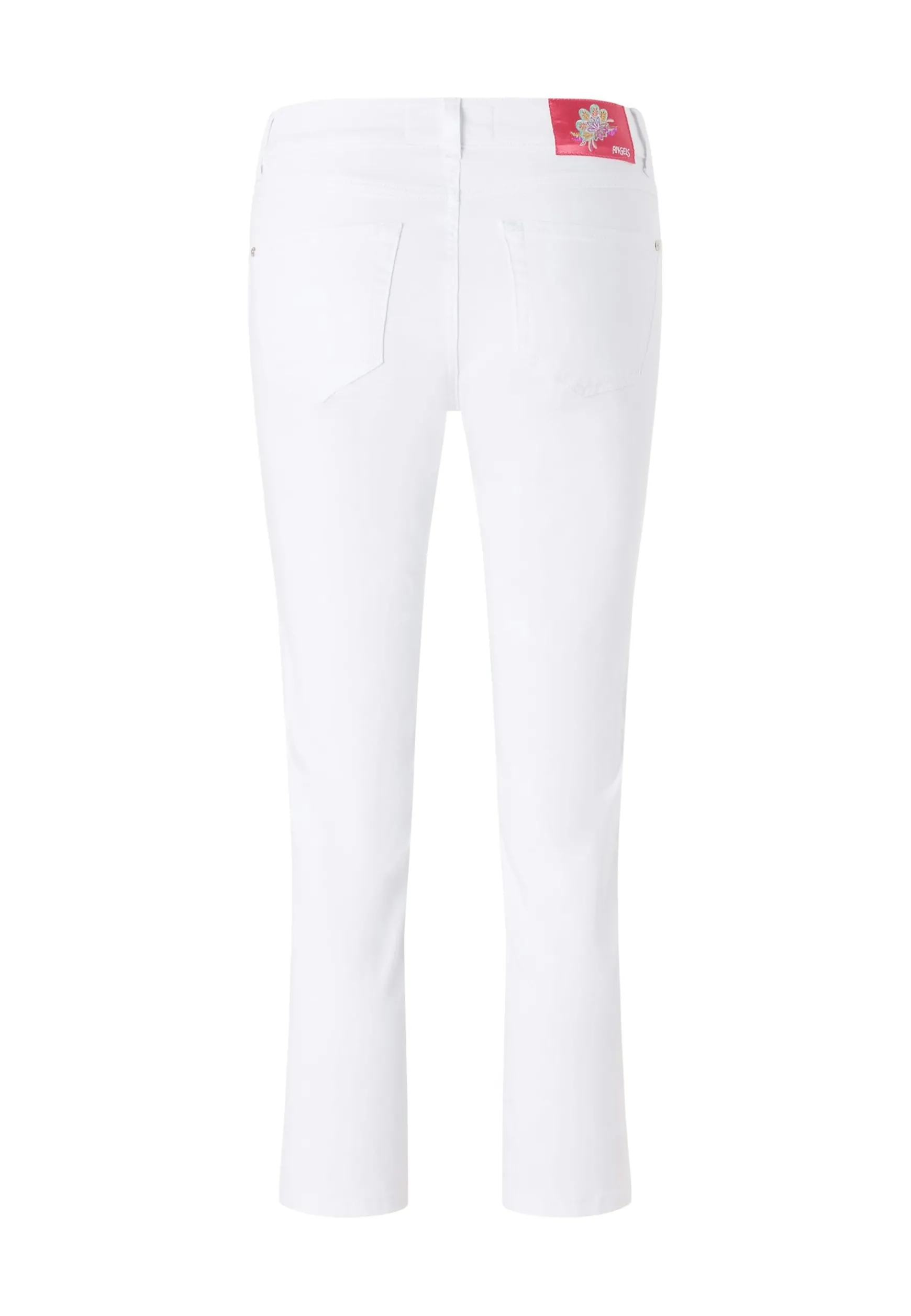 Jeans Cici Crop Slit Sparkle mit Strass