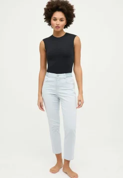 Jeans Cici Crop Slit Sporty