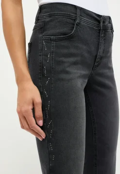 Jeans Cici Detail Glam mit Glitzersteinen