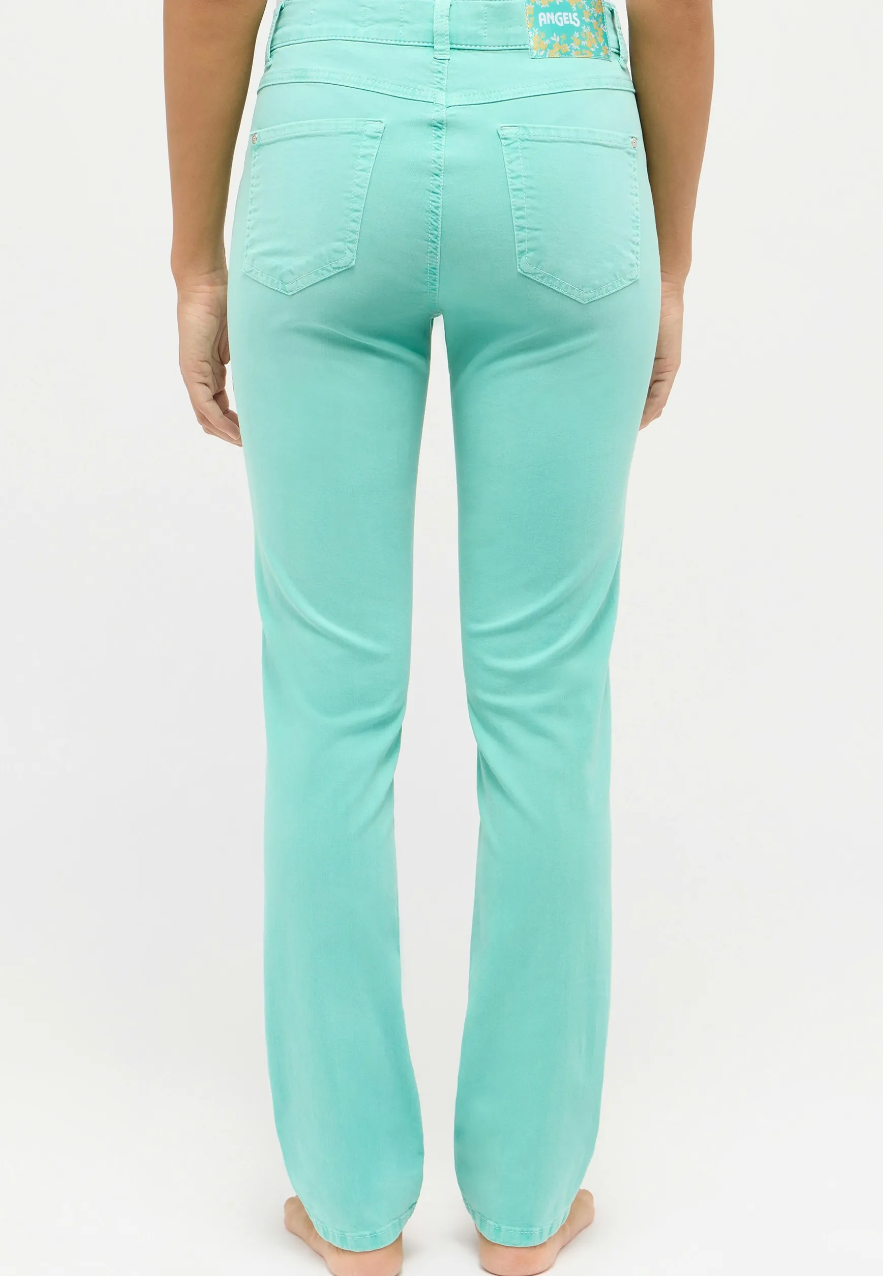 Jeans Cici Detail mit Coloured Denim