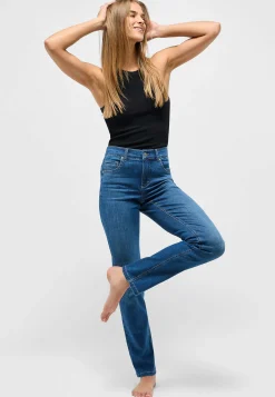 Jeans Cici mit authentischem Denim
