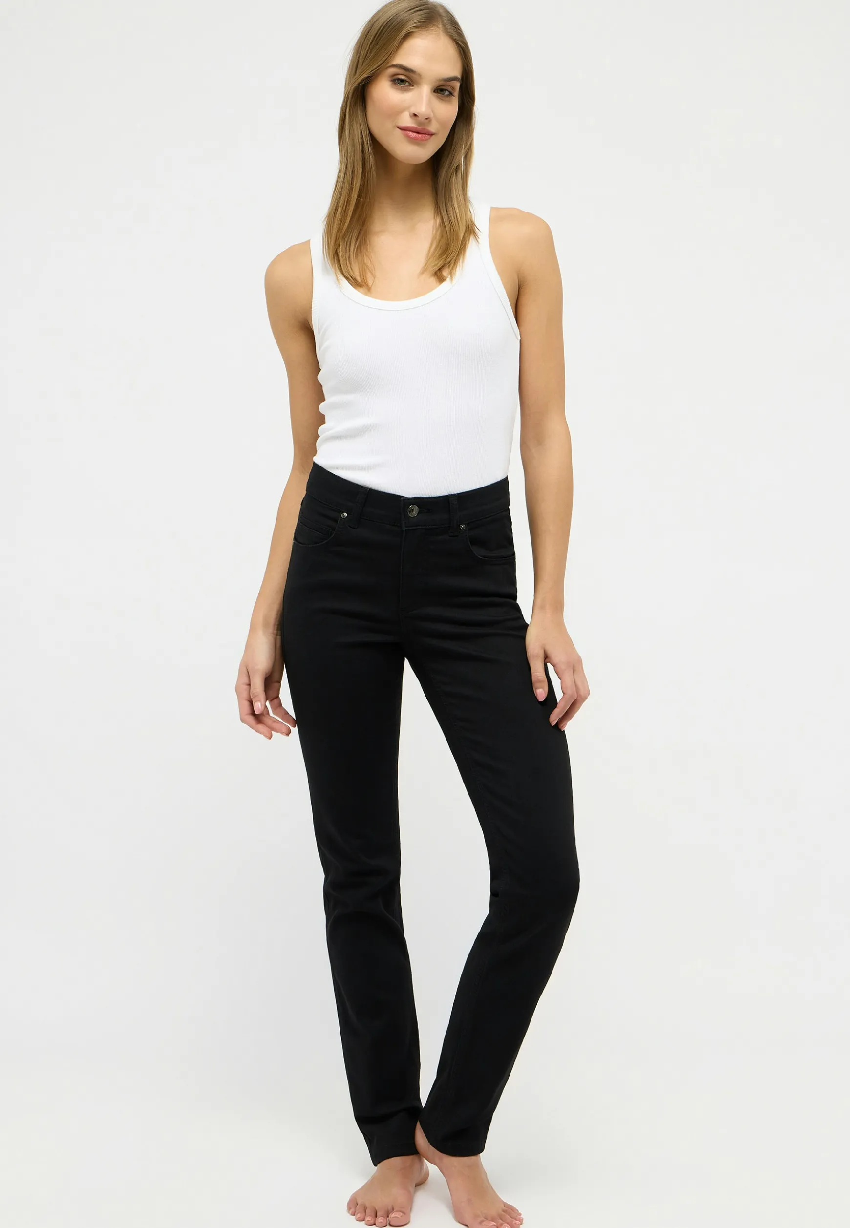 Jeans Cici mit authentischem Denim