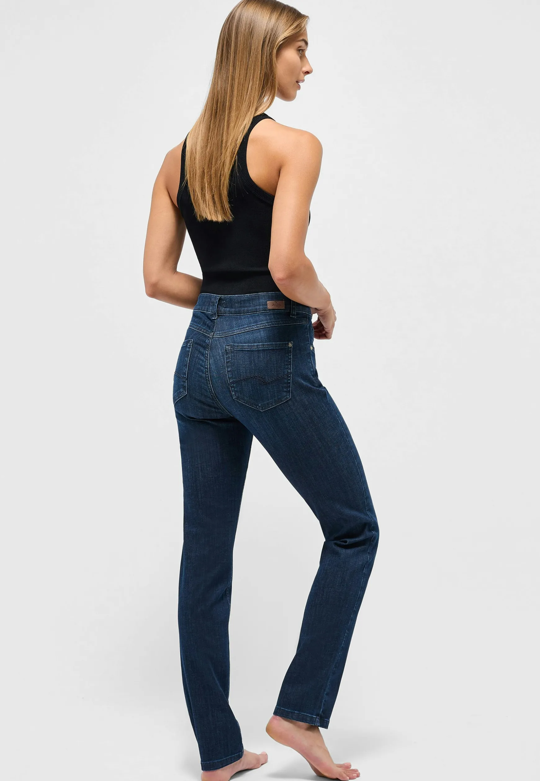 Jeans Cici mit authentischem Denim