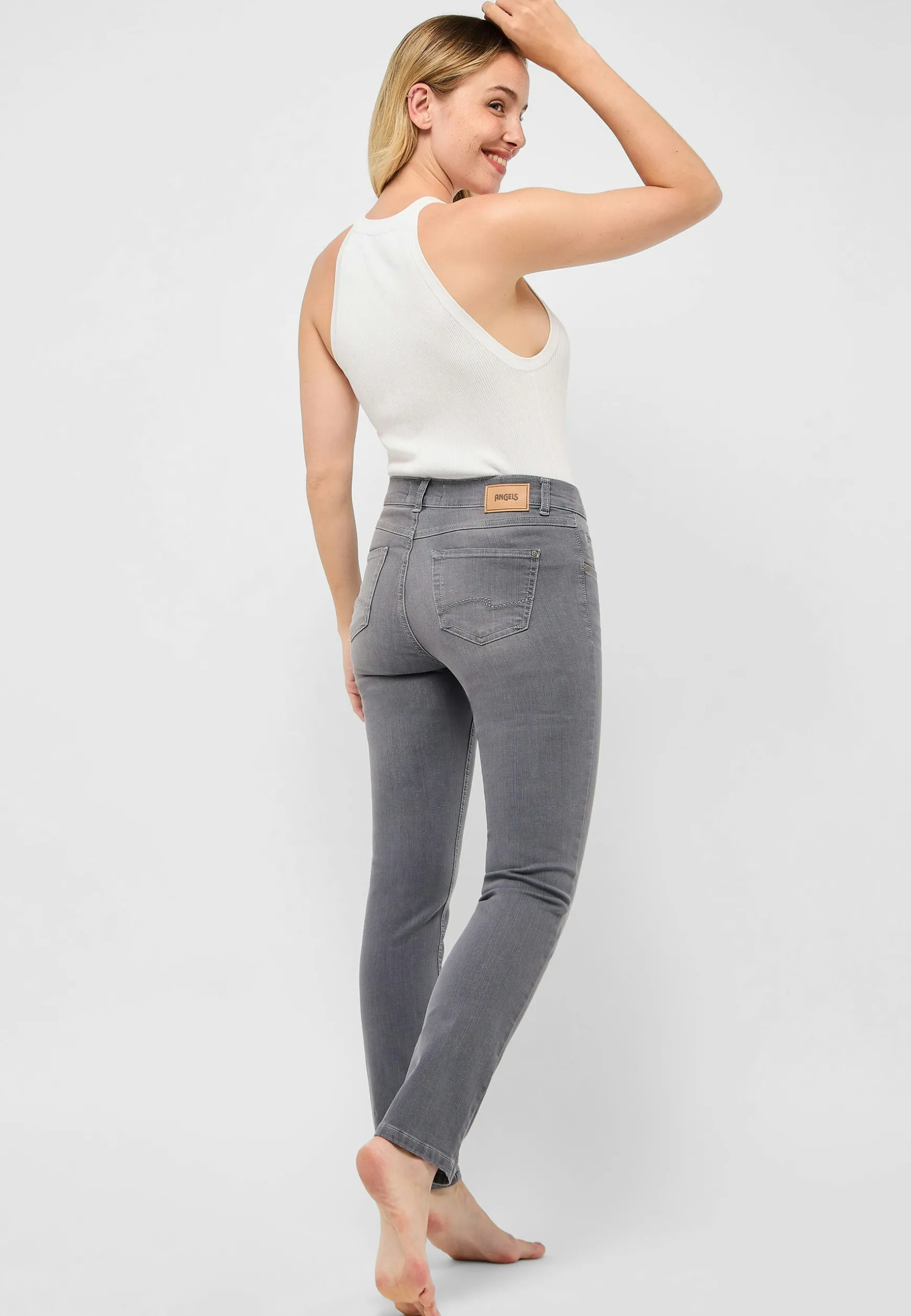 Jeans Cici mit authentischem Denim