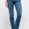 Jeans Cici mit Laser Print