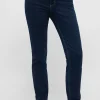 Jeans Cici mit sportivem Denim