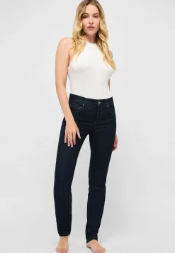 Jeans Cici mit sportivem Denim