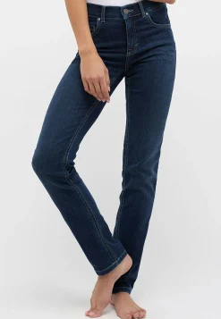 Jeans Cici mit Sweat Denim in Jerseyoptik