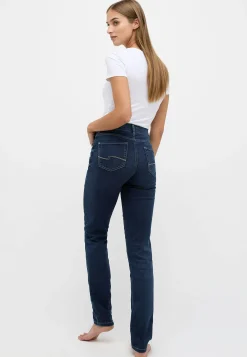 Jeans Cici mit Sweat Denim in Jerseyoptik