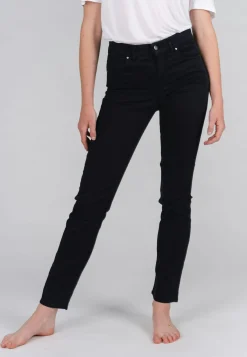 Jeans Cici mit unifarbenem Design