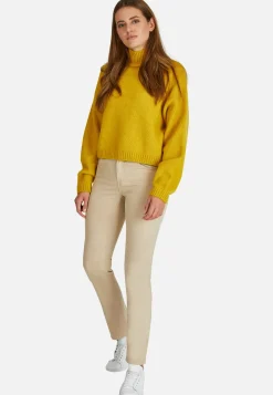 Jeans Cici mit unifarbenem Design